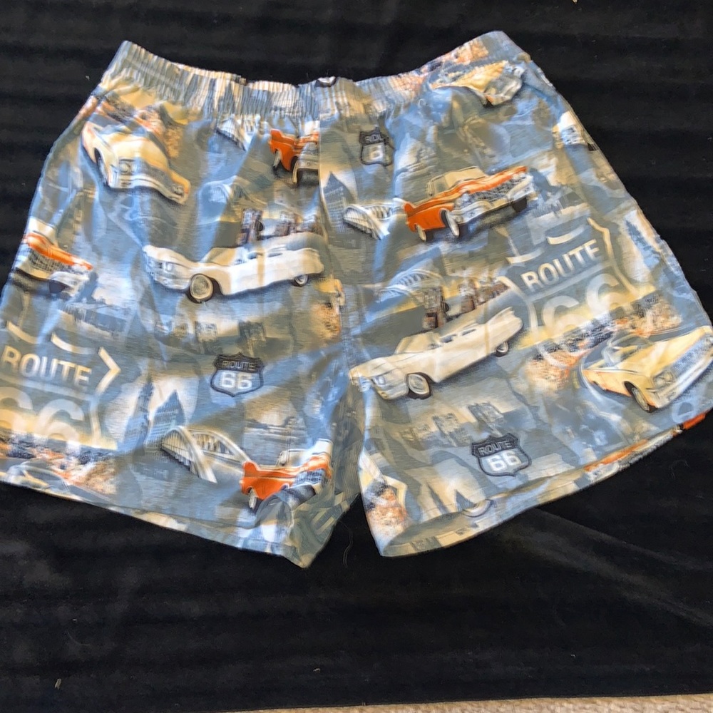 North river boxer, shorts beach wear route 66 Cadillac Chrysler Lincoln luxury